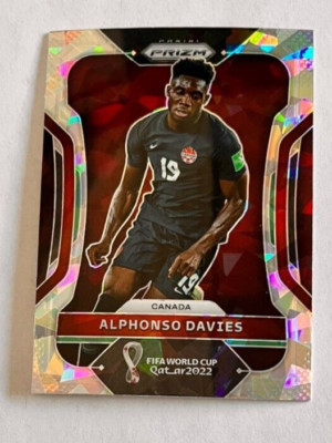 2022 Panini Prizm World Cup Ice Prizm Alphonso Davies | eBay