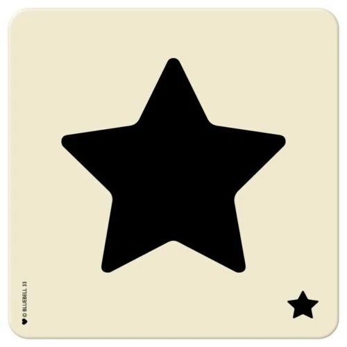 Tischsets mit Stern-Form