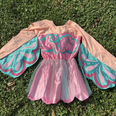 Vintage 90s Sky Dancers Collectible Halloween Dress Up Play Costume Size 7 - 10