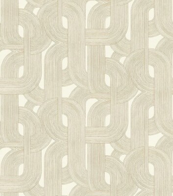 Rasch Wallpaper 868111  wallpaper w/graphic pattern  21'' x 11 yds ~ Lot of  3