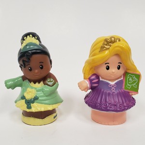 Tangled Little People Princess Figures Little People Tiana 2025 - Main Image