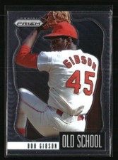 Bob Gibson 2021 Panini Prizm Old School  #OS-3 BASEBALL Card