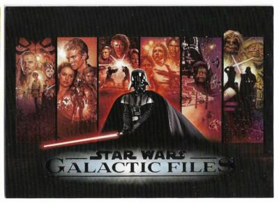 2012 Topps Star Wars Galactic Files Base Cards 1-175 You Pick your