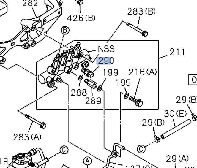 Fuel Pressure Common Rail Sensor Nissan OEM for ISUZU 4HK1 Fuel Pressure Common Rail Sensor Nissan OEM for ISUZU 4HK1