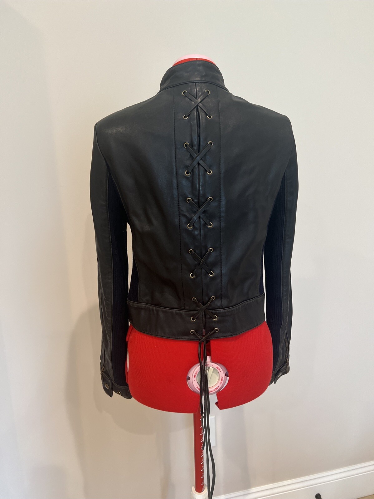 ModaInternational Leather Jacket Size Small - image 2