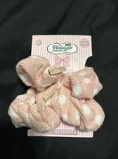 The Vintage Cosmetic Company Hair Scrunchies Absorbs Moisture - 2 Piece - Pink