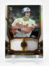 Adley Rutschman (RC) Game Worn Dual Relic /75 - 2023 Topps Tribute - Color Match