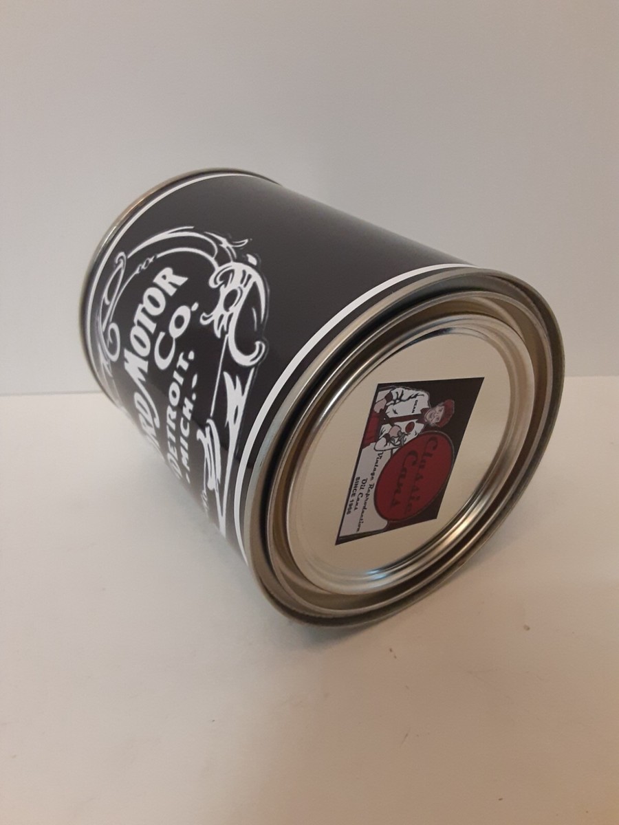 FORD Motor Co. Vintage Oil Can 1 qt. New Design !! ( Re-pop
