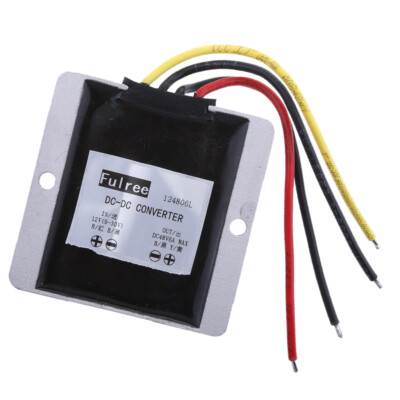 DC 12V/24V auf 48V/6A Boost-Konverter Wasserdicht Spannungswandler Adapter