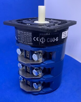 C806USK548 MOTOR CONTROL SWITCH ROTARY SWITCH C80-6