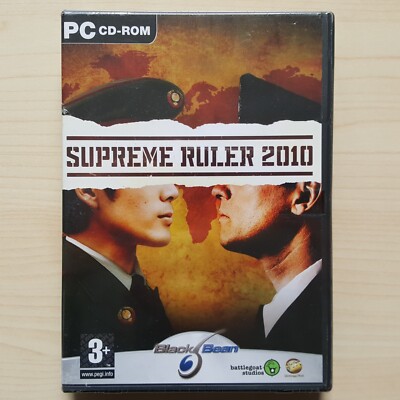 PC Spiel Supreme Ruler 2010 Englisch Neu in Folie OVP