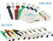 10pcs/set Ge-marquet 1.4mm Copper Tube to Alligator Clip Adapter 