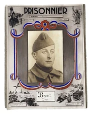 WW2 POW Prisoner Of War, Stalag VII-A L Benat French 29th Infantry Division GRDI