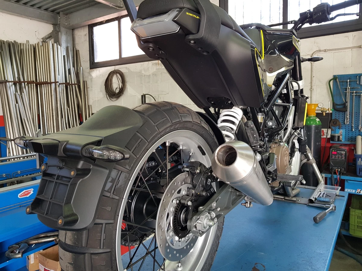 Vitpilen 401 aftermarket best sale exhaust