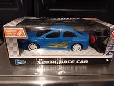 Turbo Wheels 1/20 Blue Radio Controlled Race Car