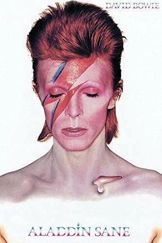 STUDIO B David Bowie - Aladdin Sane Poster 24 x 36in