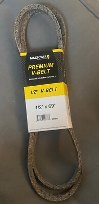 Maxpower Premium V-Belt 1/2'' x 60   For Lawnmower Reinforced With Dupont Kevlar