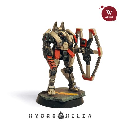 X1 Hydrophila Nx-Jk Jackal Anubis Pattern Resin not Original Mounted Painted W