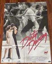 Dirty dancing Patrick Swayze Jennifer Gray French Poster Affiche Original 1984