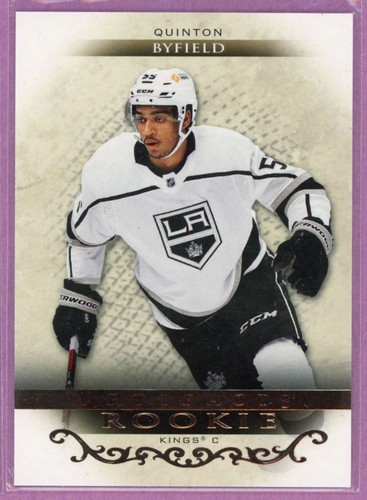 2021 21-22 UD ARTIFACTS ROOKIE ROSE GOLD PARALLEL KINGS QUINTON BYFIELD #161 RC