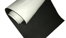 SELF ADHESIVE PROTECTIVE Felt - JUMBO 24" X 10 FEET ROLL 1/16" THICK - BLACK