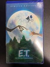 E.T. The Extra-Terrestrial VHS Limited Edition Clam Shell