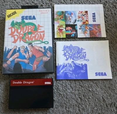 Double Dragon Sega Master System Retro Videospiel OVP PAL getestet sehr guter Zustand 