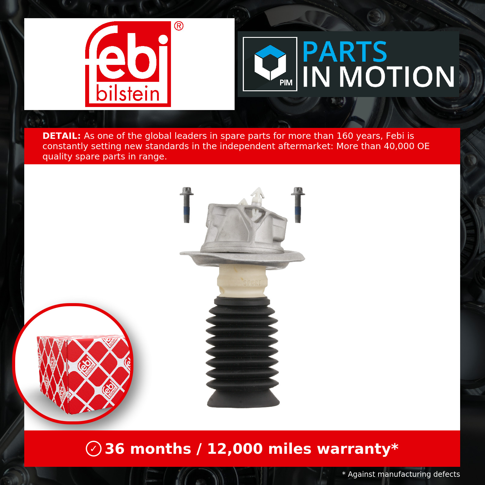 Top Strut Mounting Front 10731 Febi A1683200073 A1683200173 A1683200373 Quality