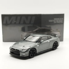 MINI GT 2013 NISSAN GT-R R35 NISMO CRS VERSION 1/64 DARK METAL GRAY MGT01089
