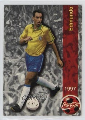 1997 Panini Coca-Cola Team Brazil Edmundo #18 g6p