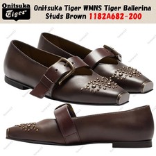 Onitsuka Tiger WMNS Tiger Ballerina Studs Brown 1182A682-200 Women's Size