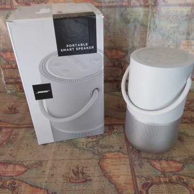 🎧~Authentic Bose Portable Smart Bluetooth Speaker, Silver ~LATEST