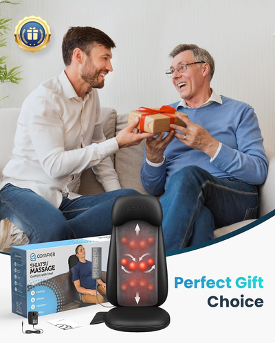 Shiatsu Massage Cushion with Heat,2D/3D Shiatu Back Massager with App Control,De - Picture 9 of 12