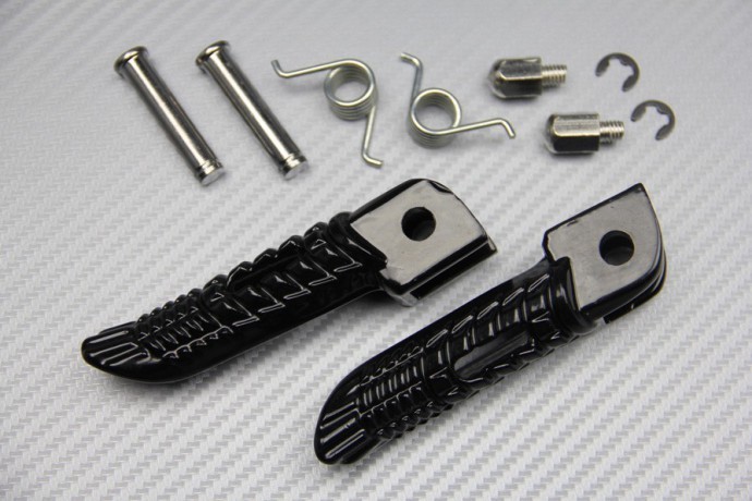 Repose-pieds avant anti-glisse pour Suzuki SV 650 S millésimes 1999-2002