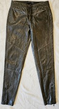 Garcia Women's Jeans Fake Leather Ref-style 244 Celia Size 27 Brown Comfort Fit 