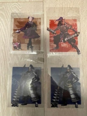 Shin Sangoku Musou 8 Clear Card 4-Piece SetTaishi Ci x1, Wei De x2, Dong Bai x1