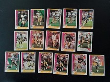 1991 Pacific New Orleans Saints- 16 Card Lot- Hebert, Heyward, Hilliard, Walsh