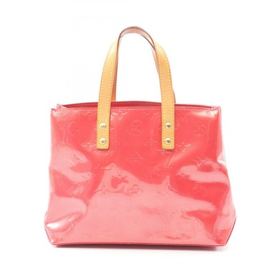 Louis Vuitton Lead PM Monogram Vernis Pink Leather Handbag #R42501