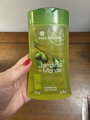 NEW Yves Rocher Jardins du Monde Lime from Mexico Shower Gel 8.4 oz