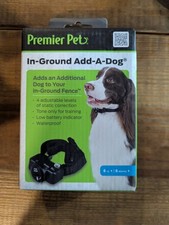 Premier Pet In-ground Add-a-dog , Adjustable Fit Up To 26 In, 4 Levels