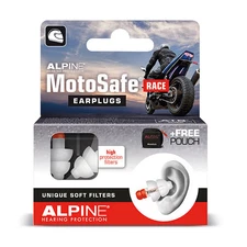 Alpine MotoSafe Race Motorcycle Motorbike Earplugs Ear Plugs
