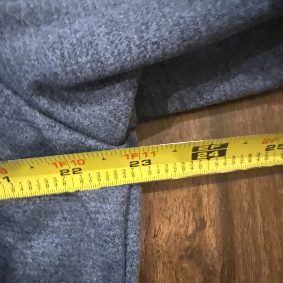 Suéter Callaway Para Hombres Medio Azul 1/4 Cremallera Pullover Sudadera Golf Polar Adulto Foto 4 de 4