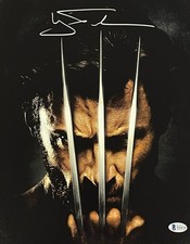 Hugh Jackman Signed 11x14 Photo Wolverine X-Men Logan Autograph Beckett COA