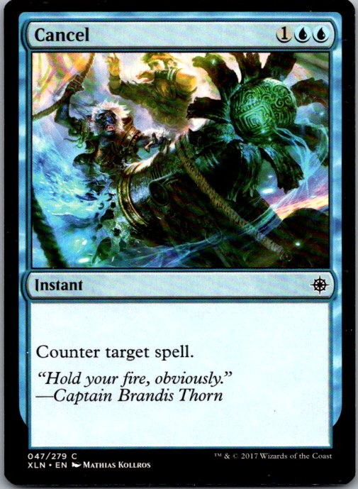 Cancel 47 Common Ixalan Magic: The Gathering Lightly Played