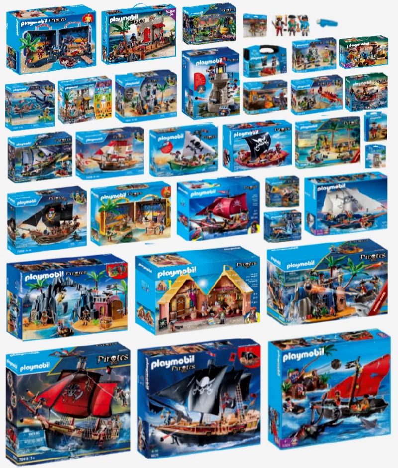 PLAYMOBIL Piratenschiff PIRATEN Schatzinsel SCHIFF Pirates FESTUNG Boot SOLDATEN - Bild 1 von 1