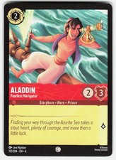 Aladdin - Fearless Navigator 112/204 Common Azurite Sea Lorcana NM/M