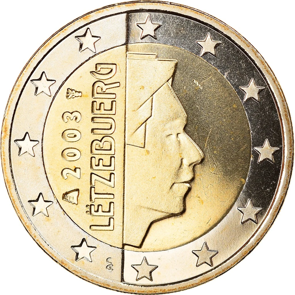 Luxembourg, 2 Euro, 2003, Utrecht, Proof, FDC, Bi-Metallic, KM:82 - Photo 1/2