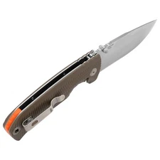 SOG Knives Tellus FLK Frame Lock 14-06-08-43 440C Steel Dark Earth Pocket Knife