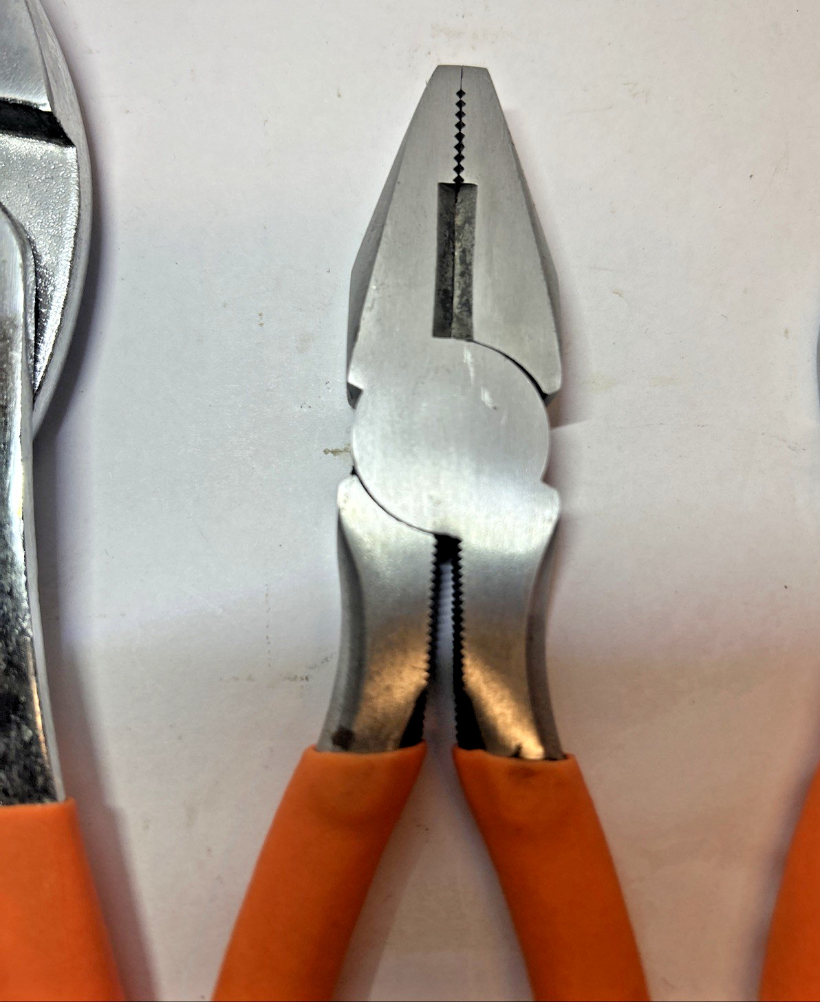 PITTSBURGH 5 pc Various Plier Set Carbon Steel Linesman Long Nose Cutter