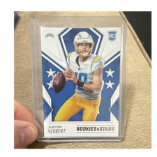 Panini 2020 Rookies & Stars Rookie Justin Herbert #103 Chargers NFL Card. rookie card picture
